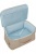 Utazótáska, kabin méret, 21l, 3 in 1, AMERICAN TOURISTER "Puffypop", bézs